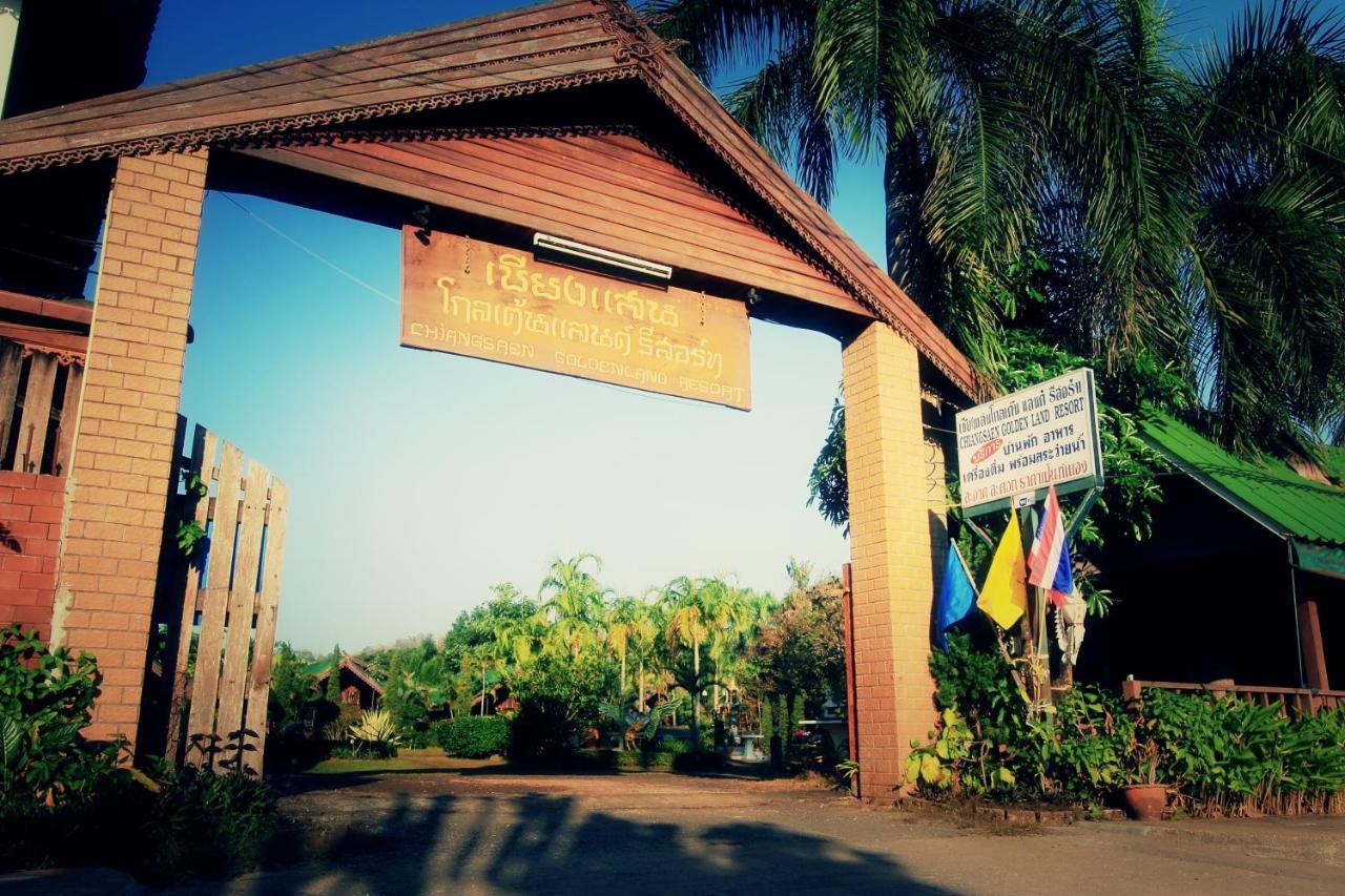 Chiangsan Goldenland Resort Chiang Saen Bagian luar foto