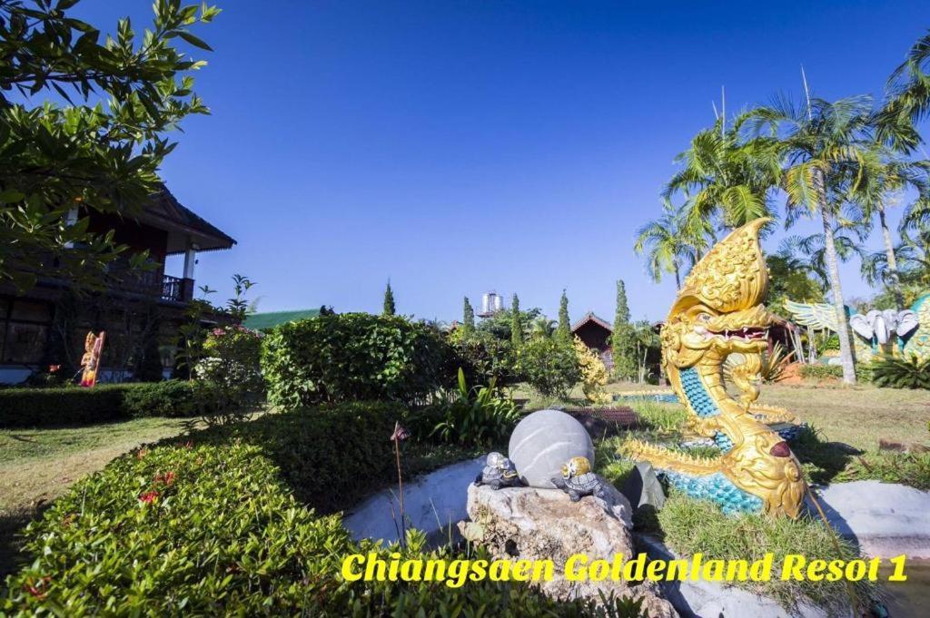 Chiangsan Goldenland Resort Chiang Saen Bagian luar foto